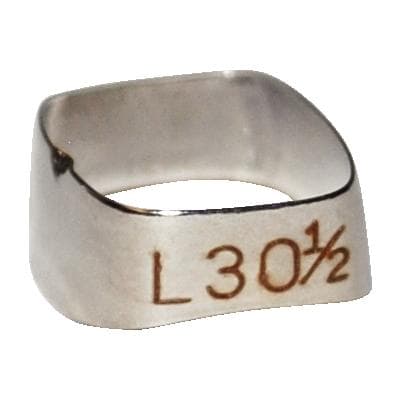 DSC Plain Molar Bands – Lower, Size L30-1/2, 5/Box - Plain Molar Bands – Lower, 5/Box - Size L30-1/2 - Image 1