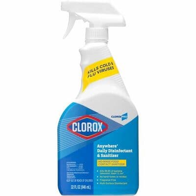 CloroxPro Anywhere Daily Disinfectant and Sanitizer Spray, 32 fl oz Bottle - CloroxPro Anywhere Daily Disinfectant and Sanitizer 32 fl. oz. - Image 1