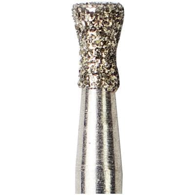 Patterson® Diamond Instrument FG, Inverted Cone, Medium Grit, Blue Ring, #806-018, 1.8 mm Diameter, 1/Pkg - Patterson® Diamond Instruments – FG, Inverted Cone - Medium, Blue, # 806-018, 1.8 mm Diameter - Image 1