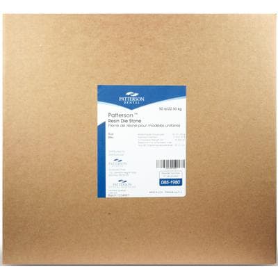 Patterson® Resin Die Stone – Blue, 50 lb Carton - Patterson® Resin Die Stone – Blue - 50 lb Carton - Image 1