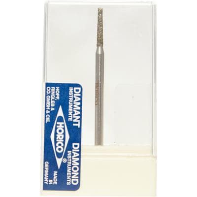 Horico® Diamond Instruments Tapered Cone Bur, 173-018, HP, 1.8 mm Diameter, 10.0 mm Head Length, Ultra Fine Grit, 5/Pkg - Horico® Diamond Instruments – Tapered Cone - Tapered Cone – 173-018, HP, 1.8 mm Diameter, 10.0 mm Head Length, Ultra Fine Grit - Image 1