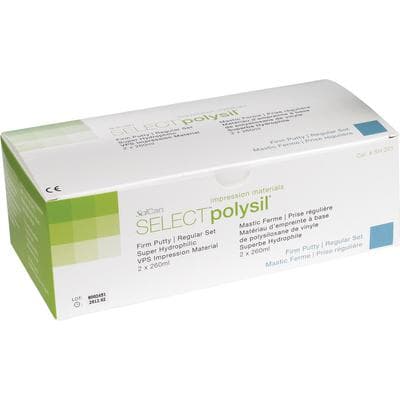 SELECT Polysil® SH Putty Refill - Firm, 260 mL Base & Catalyst, 2/Box, SH-201 - SELECT Polysil® SH Putty Refill - Firm - Image 1