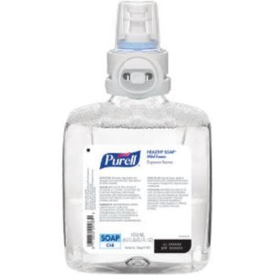 Purell® Healthy Soap® Mild Foam Refill for CS8 Soap Dispenser, 1200 ml Bottle - Purell® Healthy Soap® Mild Foam Refill for CS8 Soap Dispenser, 1200 ml Bottle - Purell® Healthy Soap® Mild Foam Refill for CS8 Soap Dispenser, 1200 ml Bottle - Image 1