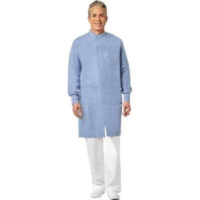 Unisex T-Shield Lab Coat, PFAS-Free, Fluid Resistant, 3XL, Ciel Blue - Unisex T-Shield Lab Coat, PFAS-Free - 3XL, Ciel Blue - Image 1
