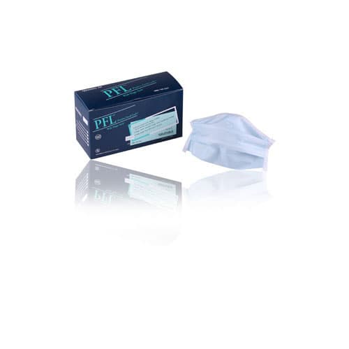 PFL Magic Arch Earloop Mask, ASTM Level 3, Blue, 50/Box, 615 - Alpha Protech - PFL Magic Arch ASTM Level 3 Earloop Mask - Image 1