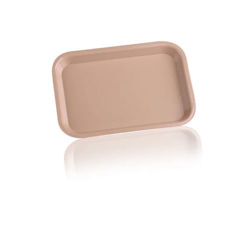 Plasdent Flat Tray, Size F (Mini), Black, Plastic, 9-5/8" x 6-5/8" x 7/8", 300FM11 - Plasdent Flat Tray, Size F (Mini) - Black, Plastic, 9-5/8" x 6-5/8" x 7/8" - Image 1