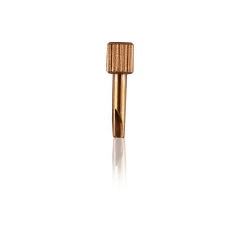 Nordin Gold Plated Screw Post Key, Conical Cross, #04-501, 1/Each - Gold Screw Post Key Conical (Cross) Ea - Image 1