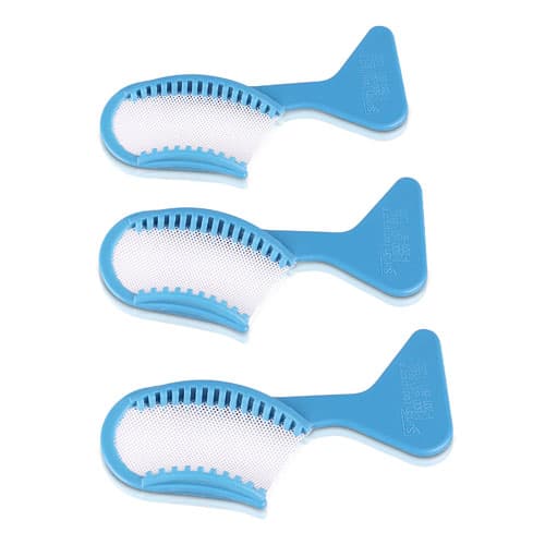 Sultan 3-Way Disposable Impression Trays, Wide Body Posterior, 50/Box, AD33005 - 3-Way Bite Trays Wide Body Posterior 50Bx - Image 1