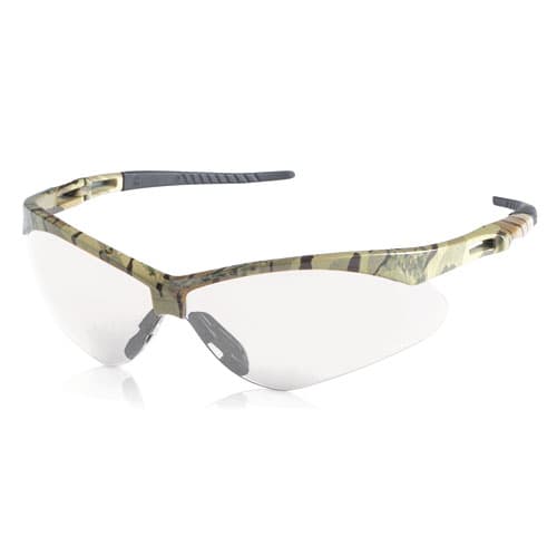 Kimberly-Clark KC Nemesis Safety Eyewear, Clear Anti-Fog Lens, Camo Frame, 22608/3020706 - KC NEMESIS EYEWEAR CLEAR AF CAMO FRAMEKC NEMESIS EYEWEAR CLEAR ANTI FOG LENS CAMO FRAME - Image 1