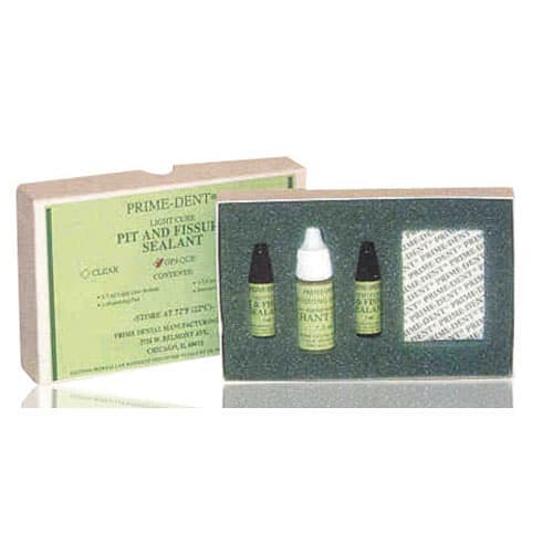 Prime Dental Chemical Cure Pit & Fissure Sealant Kit, Opaque, 007-011 - ***discontinued***Chemical Cure Pit & Fissure Sealant Kit Opaque 007-011 - Image 1