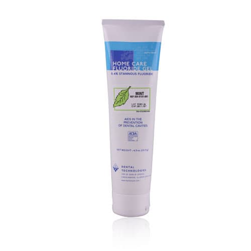 Alpha-Dent Take Home Care Fluoride Gel Treatment, Mint, 0.4% Stannous Fluoride, 4.3 oz Tubes, Box of 12, 004.0102.001 - Alpha-Dent Take Home Care Fluoride Gel Treatment, Mint, 0.4% Stannous Fluoride - Image 1