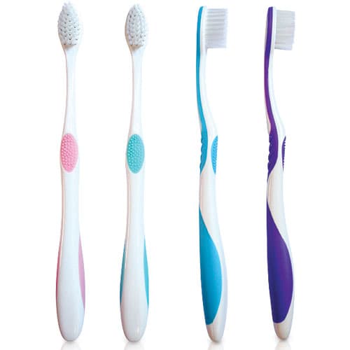 Oraline Premium Adult Compact Sensitive Toothbrush, 72/Box, 16778 - Oraline - Premium Adult Toothbrushes - Image 1