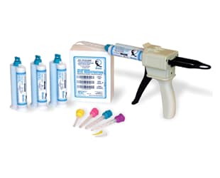 Quala Bite Registration Rigid Fast Set Unflavored, 2 x 50ml Cartridges + 6 Tips, Q-9005HP - QUALA BITE REGISTRATION GUNS TIPS & SETS Q-9005HP - Image 1