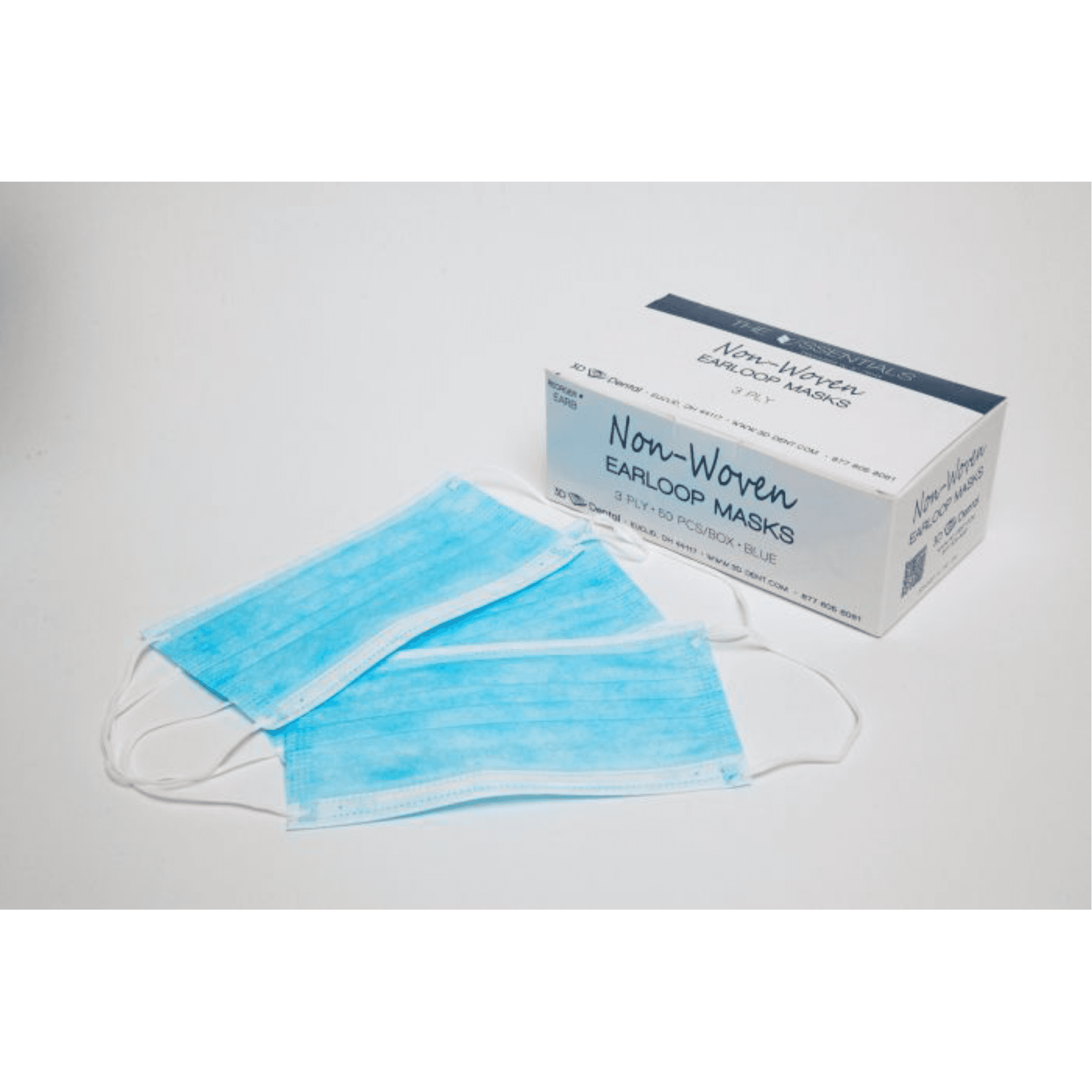 Essentials Earloop Masks, Multi-Color, 50/Pk, EAR-MC - Essentials Earloop Masks, Multi-Color, 50/Pk, EAR-MC - Image 1