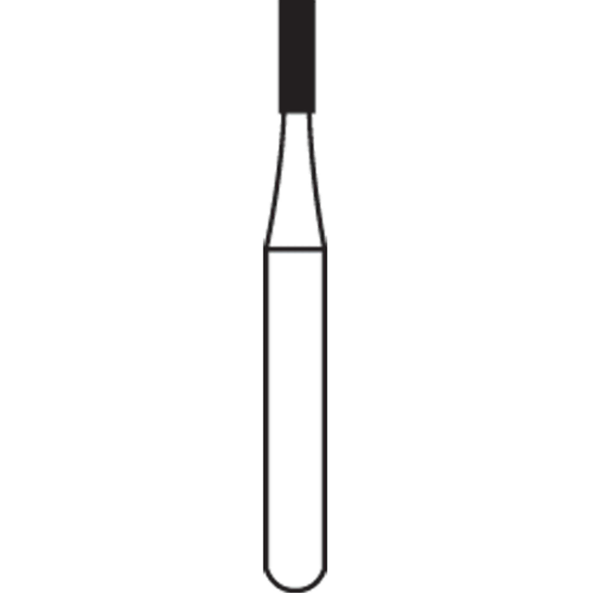 Alpen Operative Carbide Burs, FG, Tapered Fissure, #169, 0.9 mm, 10/Pk, R100169 - Alpen Operative Carbide Burs, FG, Tapered Fissure, # 169, 0.9 mm, 10/Pk, R100169 - Image 1