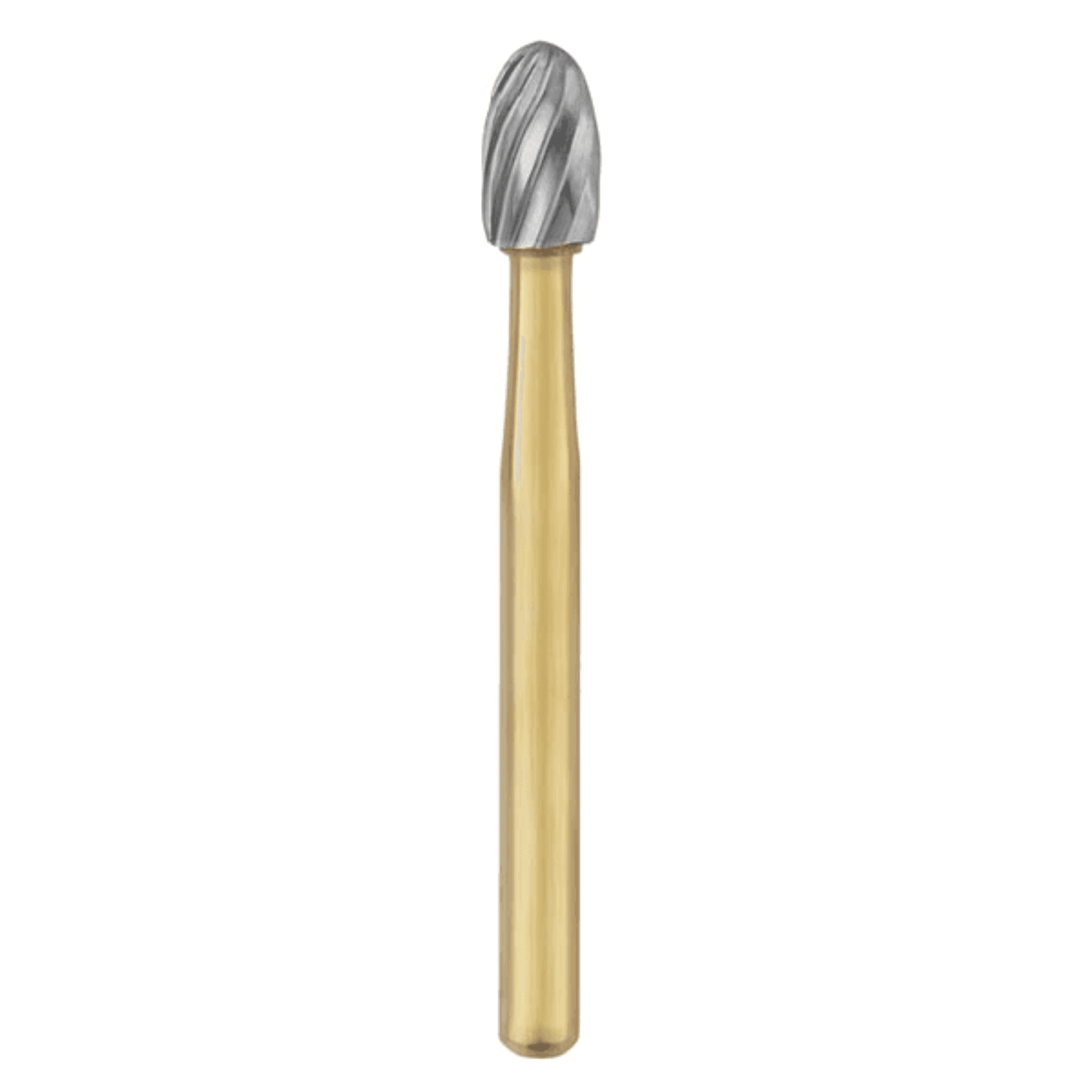 12-Blade Trimming & Finishing Carbide Burs, FG, Football, #7379, 10/Pk - 12-Blade Trimming & Finishing Carbide Burs, FG, Football, # 7379, 10/Pk - Image 1