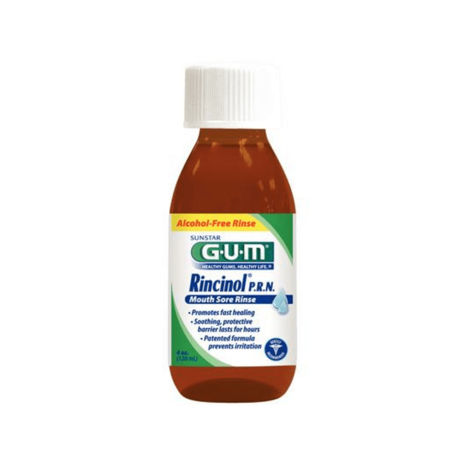 Sunstar Butler Rincinol Oral Wound Rinse, 4 oz Bottle - Sunstar Butler - Rincinol Bottle 4oz - Image 1