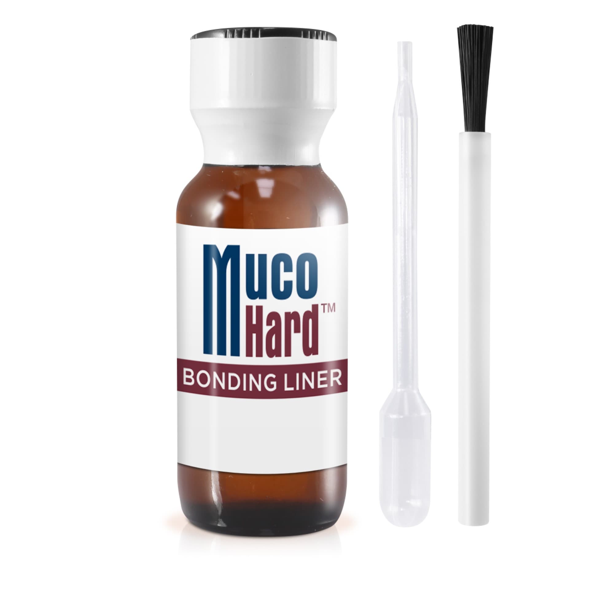 Parkell MucoHard Bonding Liner, 15ml Bottle with Brush and Pipettes, S485 - MucoHard Bonding Liner 15ml, S485 - Image 1