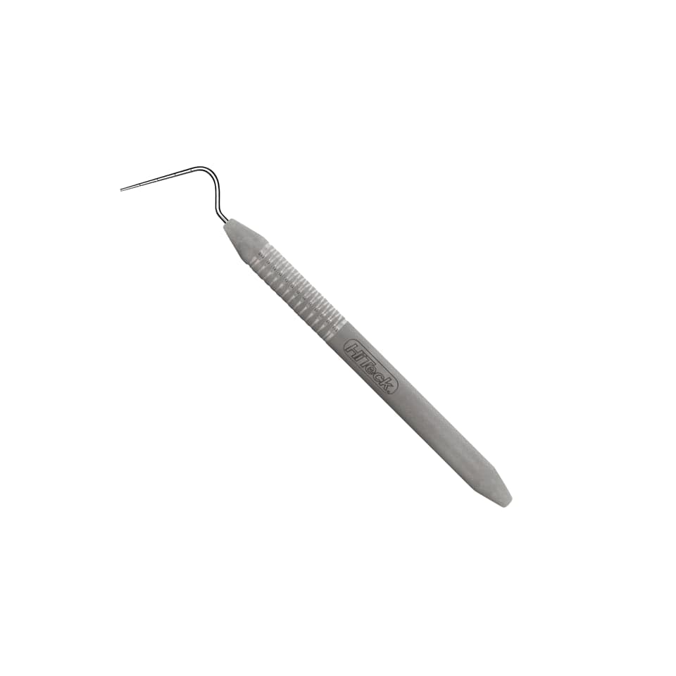 HiTeck Medical Instruments #10 Posterior Plugger, 0.75 mm Tip, 22 mm Working End, Double-Ended, Stainless Steel, 1281 - 10, 0.75MM, 22 MM Posterior Plugger, 1281 - Image 1