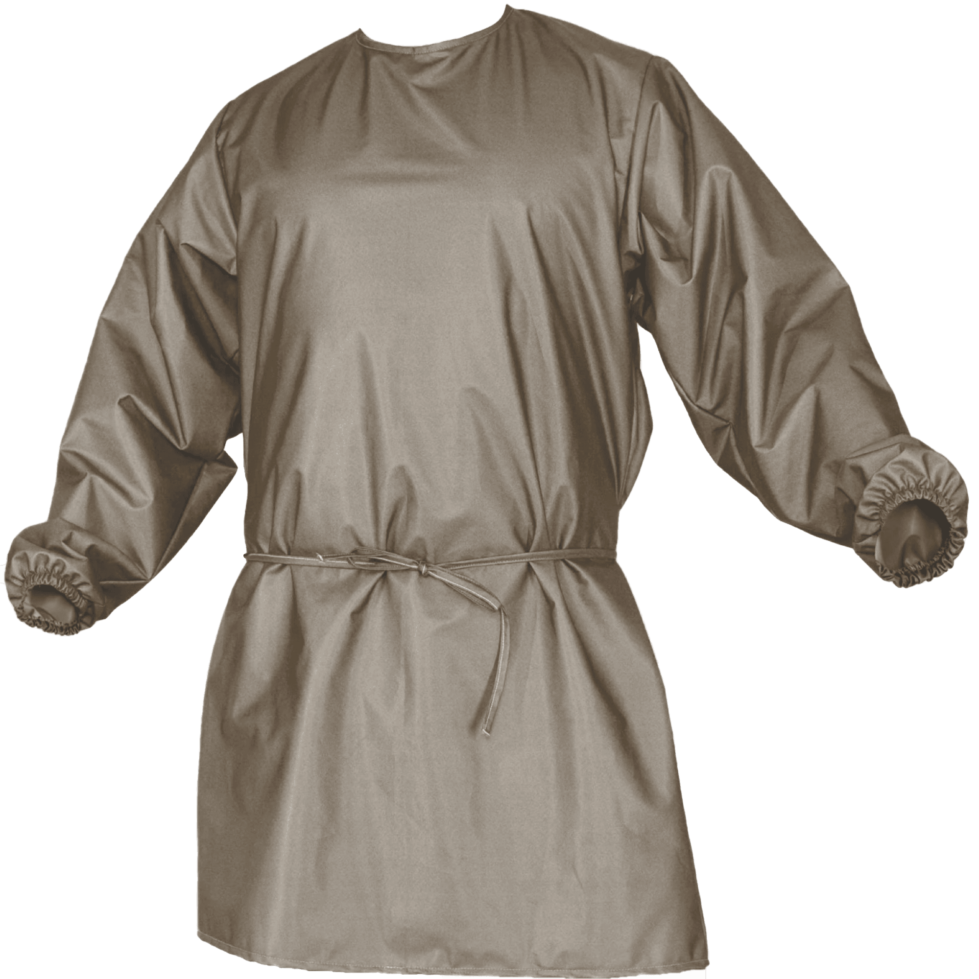 New Horizons Reusable Isolation Gown, Beige/Sand/Green, 1/Pk, 220 - Reusable Isolation Gown, Beige/Sand/Green, 1/Pk, 220 - Image 1