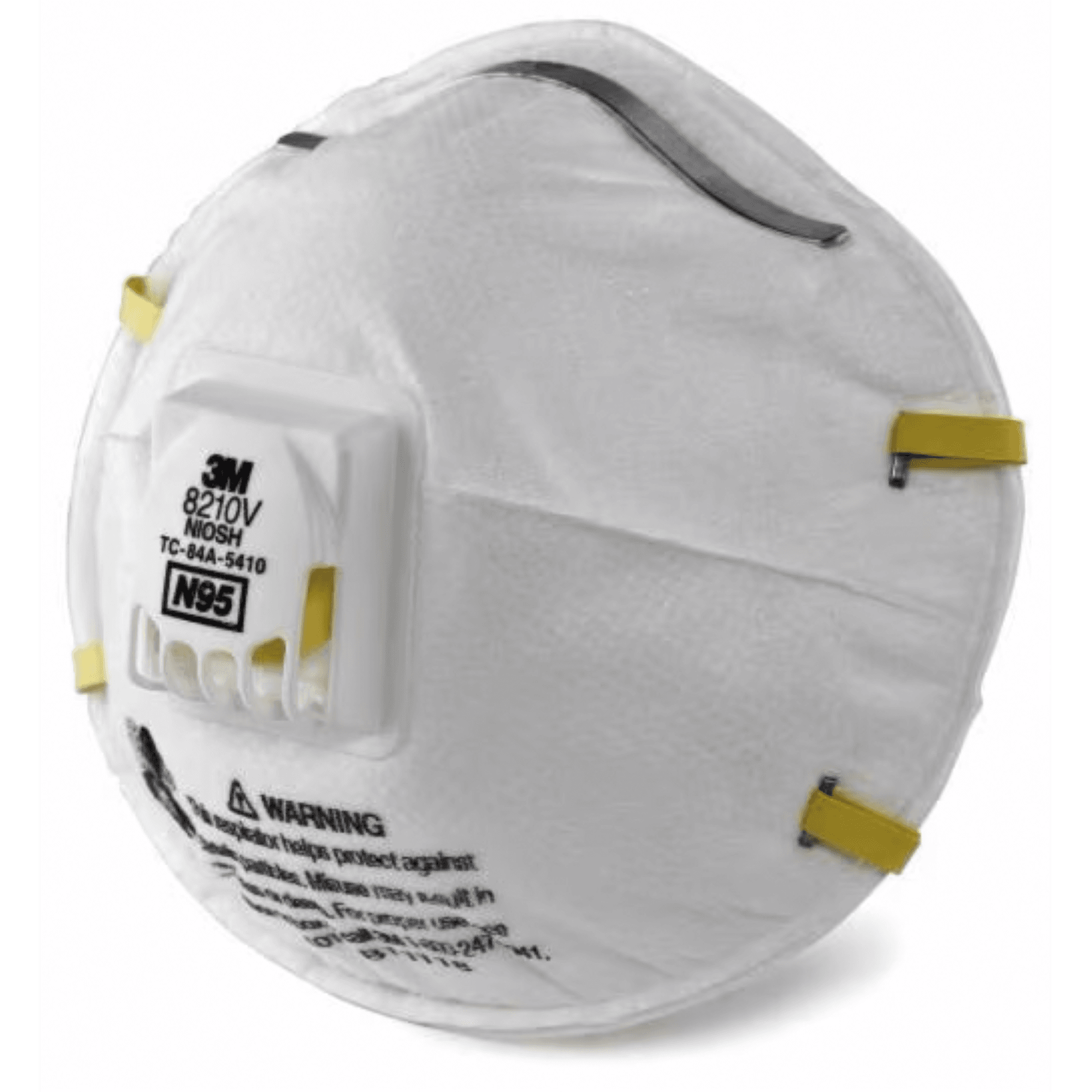 3M Particulate Respirator 8210V, N95, 10/Box - 3M Particulate Respirator 8210V, N95, 10/Box - Image 1