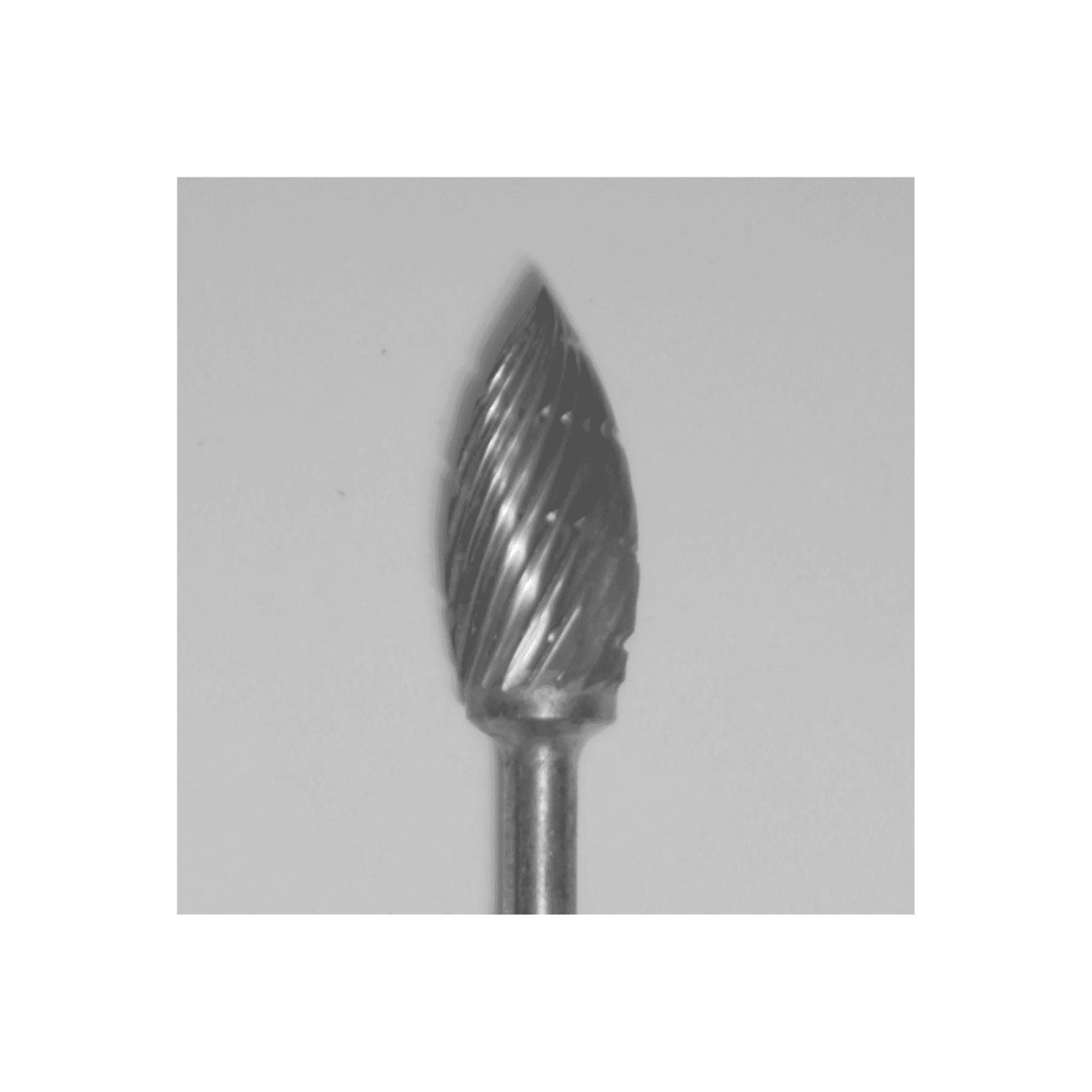 Abbott-Robinson Laboratory Carbide Burs, HP, Diamond Cut, Flame, #81A/61A, Coarse, 1/Pk - Abbott-Robinson Laboratory Carbide Burs, HP, Diamond Cut, Flame, # 81A/61A, Coarse, 1/Pk - Image 1