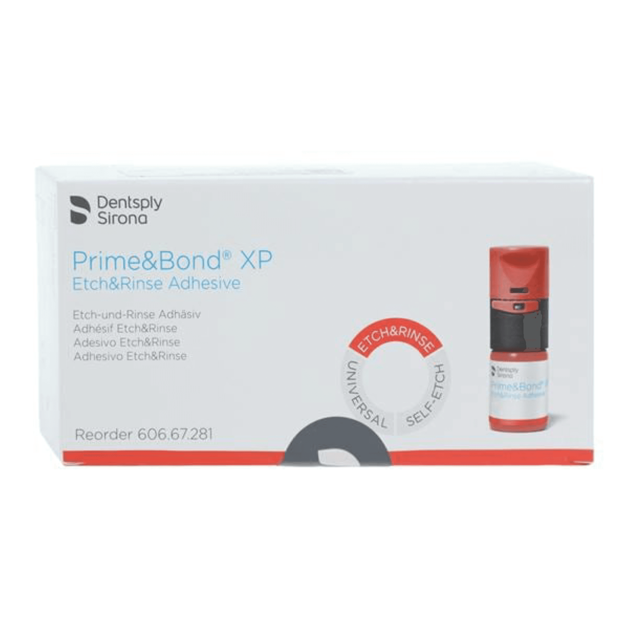 Prime & Bond XP Etch & Rinse Adhesive, 5 ml/Bt, 1/Pk, 606.67.281 - Prime & Bond XP Etch & Rinse Adhesive, 5 ml/Bt, 1/Pk, 606.67.281 - Image 1
