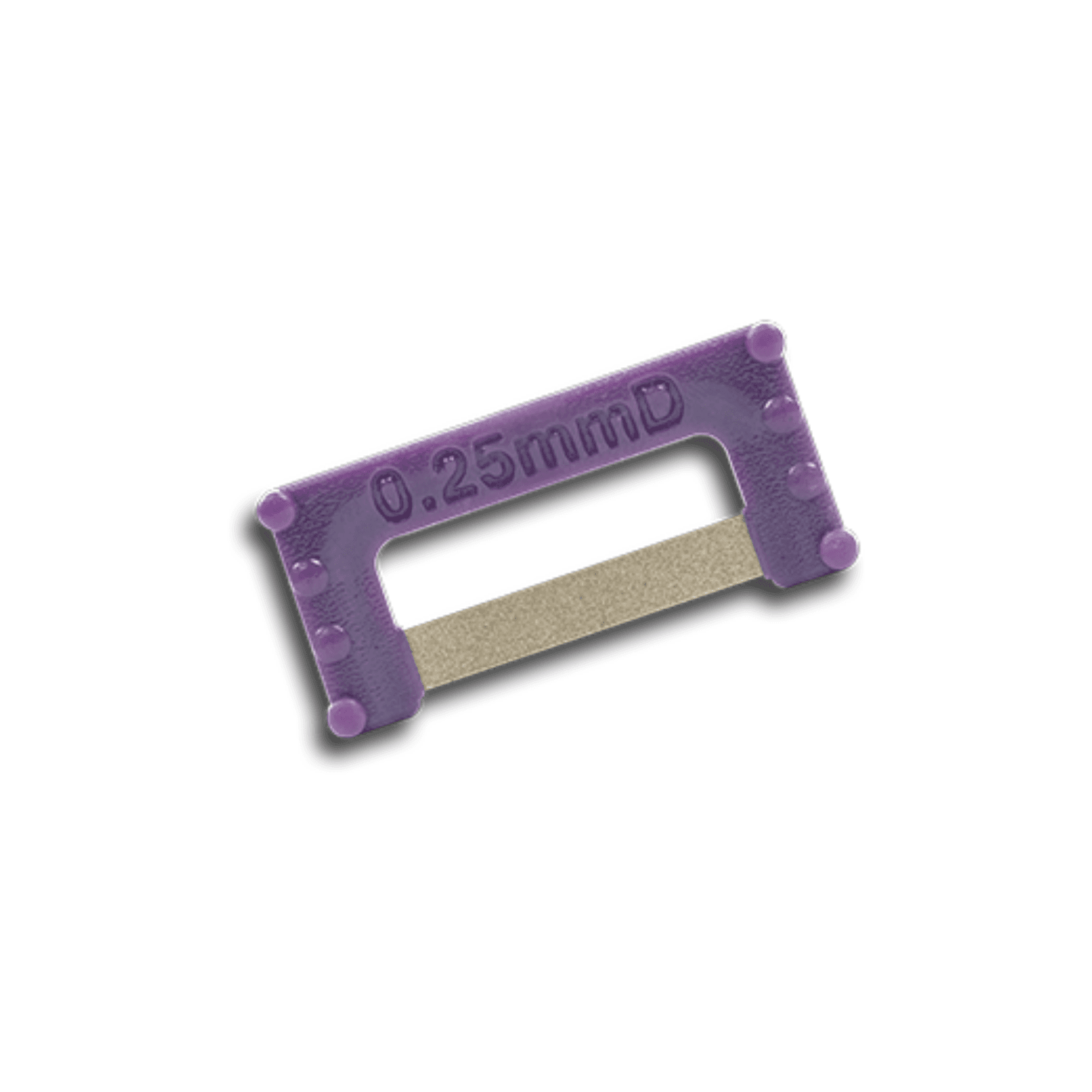 ContactEZ IPR Plus DS Widener Coarse Diamond Strip, Large, Purple, 0.25mm Thickness, 32/Pk, 32732 - IPR Plus DS Widener Coarse Diamond Large Purple 32/Pk, 32732 - Image 1
