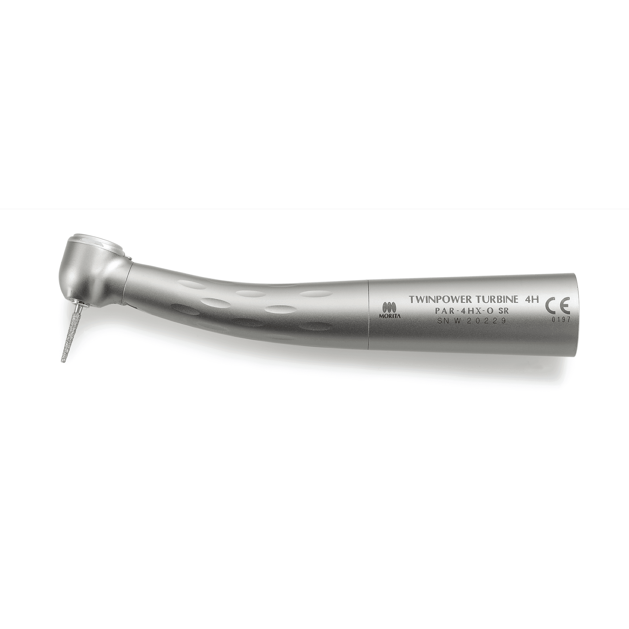 TwinPower Turbine High-Speed HP - High Torque - With Optics - 4H PAR-4HX-O-SR, Sirona R/F Coupling - TwinPower Turbine High-Speed HP - High Torque - With Optics - 4H PAR-4HX-O-SR, Use with Sirona® R/F - Image 1