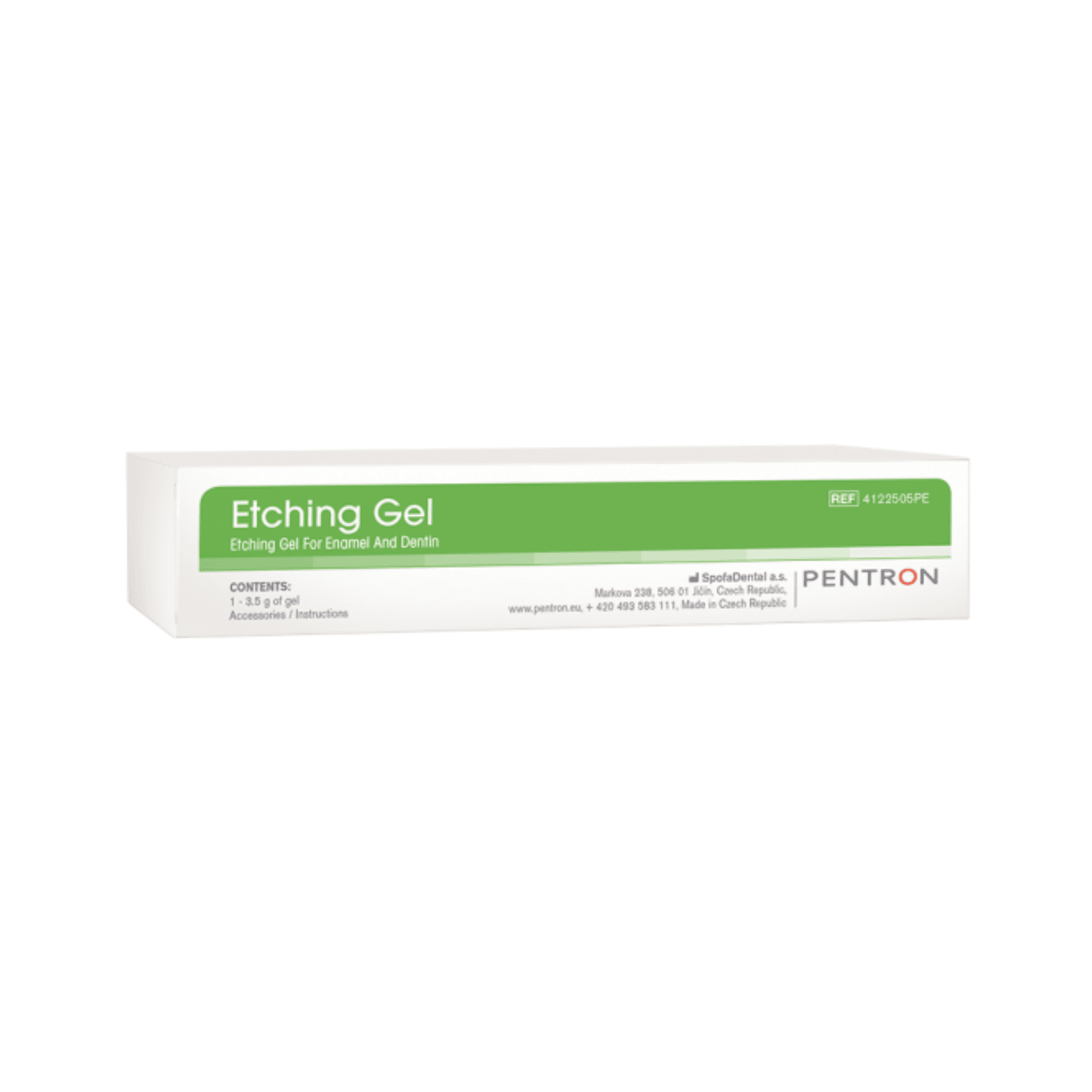 37% Phosphoric Acid Etching Gel Syringes, 5 mL, 2/Pk, N01IB - 37% Etch Gel 5ml Syringes 2/Pk, N01IB - Image 1