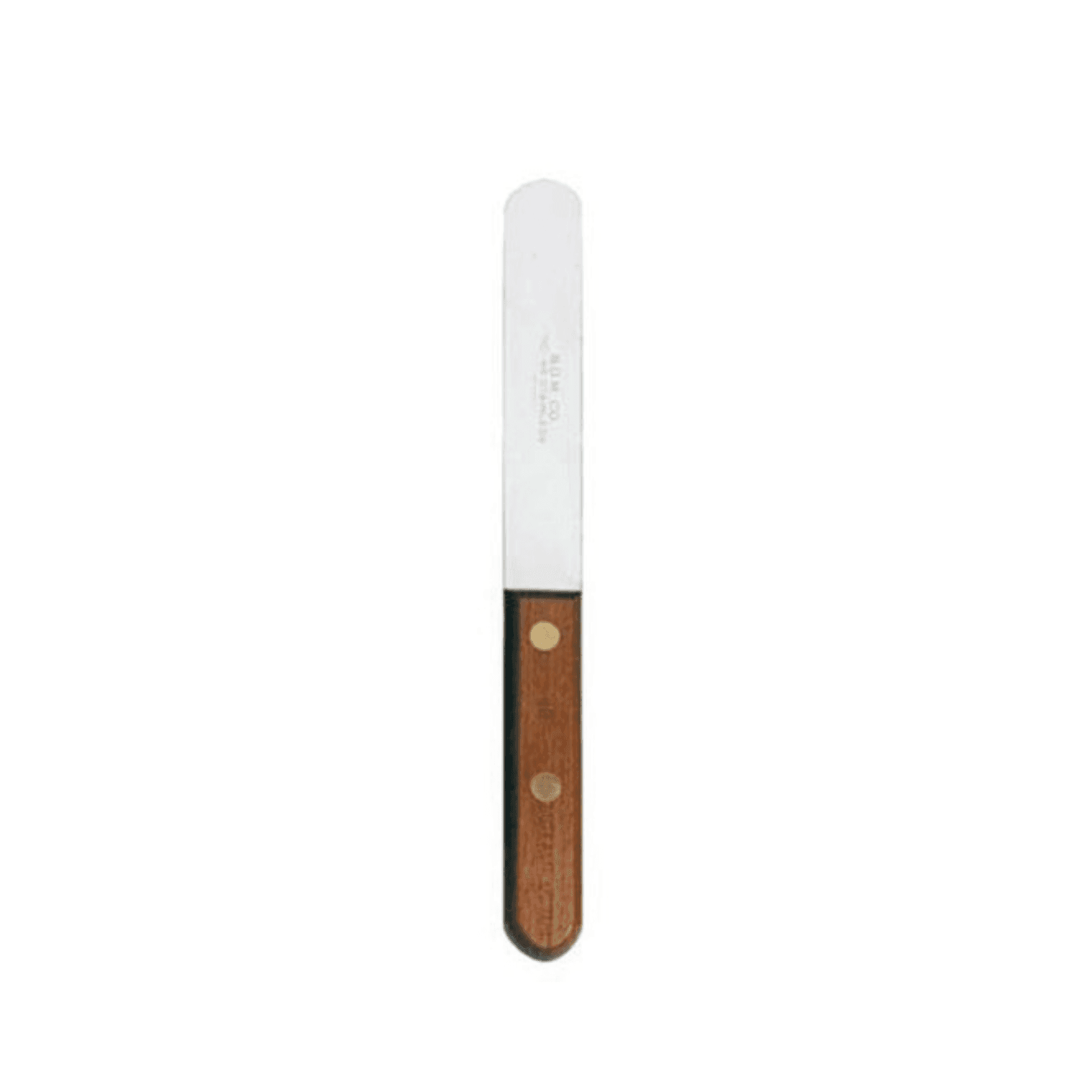 Buffalo Dental Plaster Spatula #14R, 4.25" Rigid Blade, Stainless Steel, Rosewood Handle, 79440 - Plaster Spatula 4R 4.25" Rigid Blade - Image 1