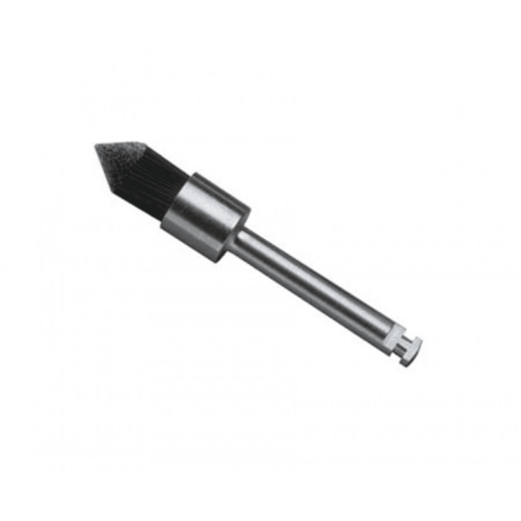Allpro Prophy Brush, Metal Latch, Tapered, Black Nylon Bristles, 36/Pk, 412-36 - Prophy Brush, Metal, Latch, Tapered, Black Nylon, Unscented, 36/Pk, 412-36 - Image 1