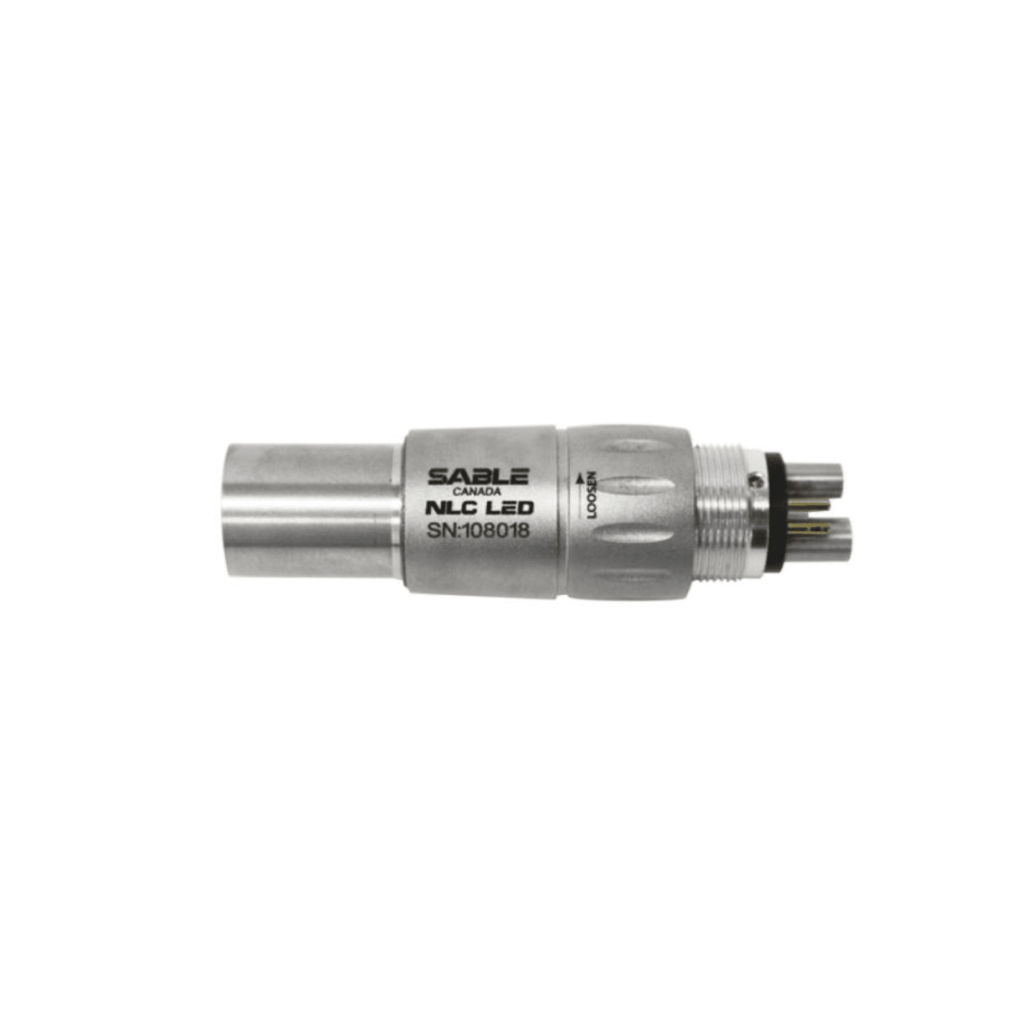 Sable Industries 6 Hole LED NSK Type NL400 Fiber Optic Coupler, Quick Connect, Swivel, 2000108 - 6 Hole LED NSK Type NL400 Fiber Optic Coupler - Image 1