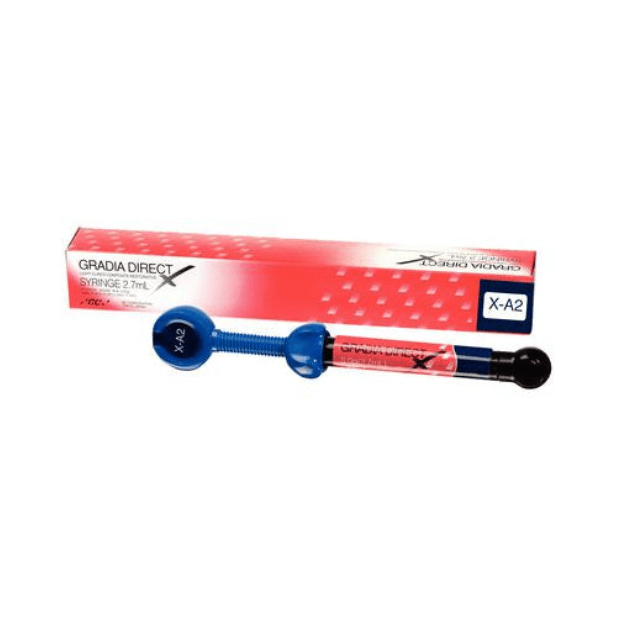 GC Gradia Direct X Syringe, Shade X-A2, 3.9g Syringe (002602) - Gradia Direct X Syringe X-A2 - (002602) - Image 1