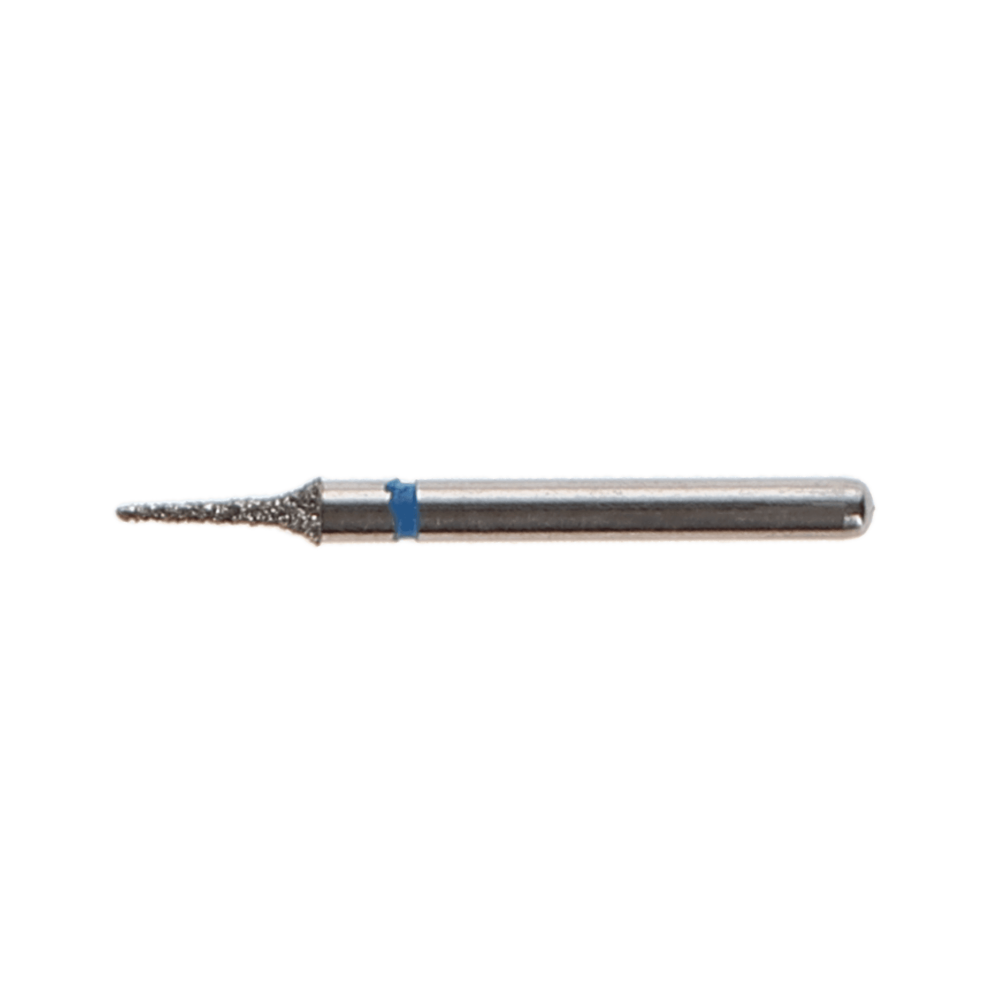 Diamond Burs, FG, Interproximal, 5mm Length, Medium Grit, Blue Band, 1.6mm Diameter, 392-016M, 5/Pk, C20N - Diamond Burs, FG, Interproximal, 5mm Length, Medium, Blue, 1.6 mm, 392-016M, 5/Pk, C20N - Image 1