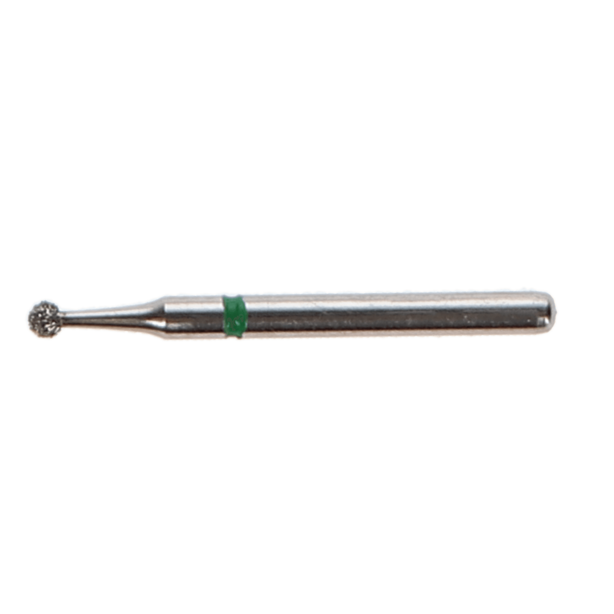 Diamond Burs, FG, Round, Coarse, Green, 1.2 mm, 801-012C, 5/Pk - Diamond Burs, FG, Round, Coarse, Green, 1.2 mm, 801-012C, 5/Pk, A2C - Image 1