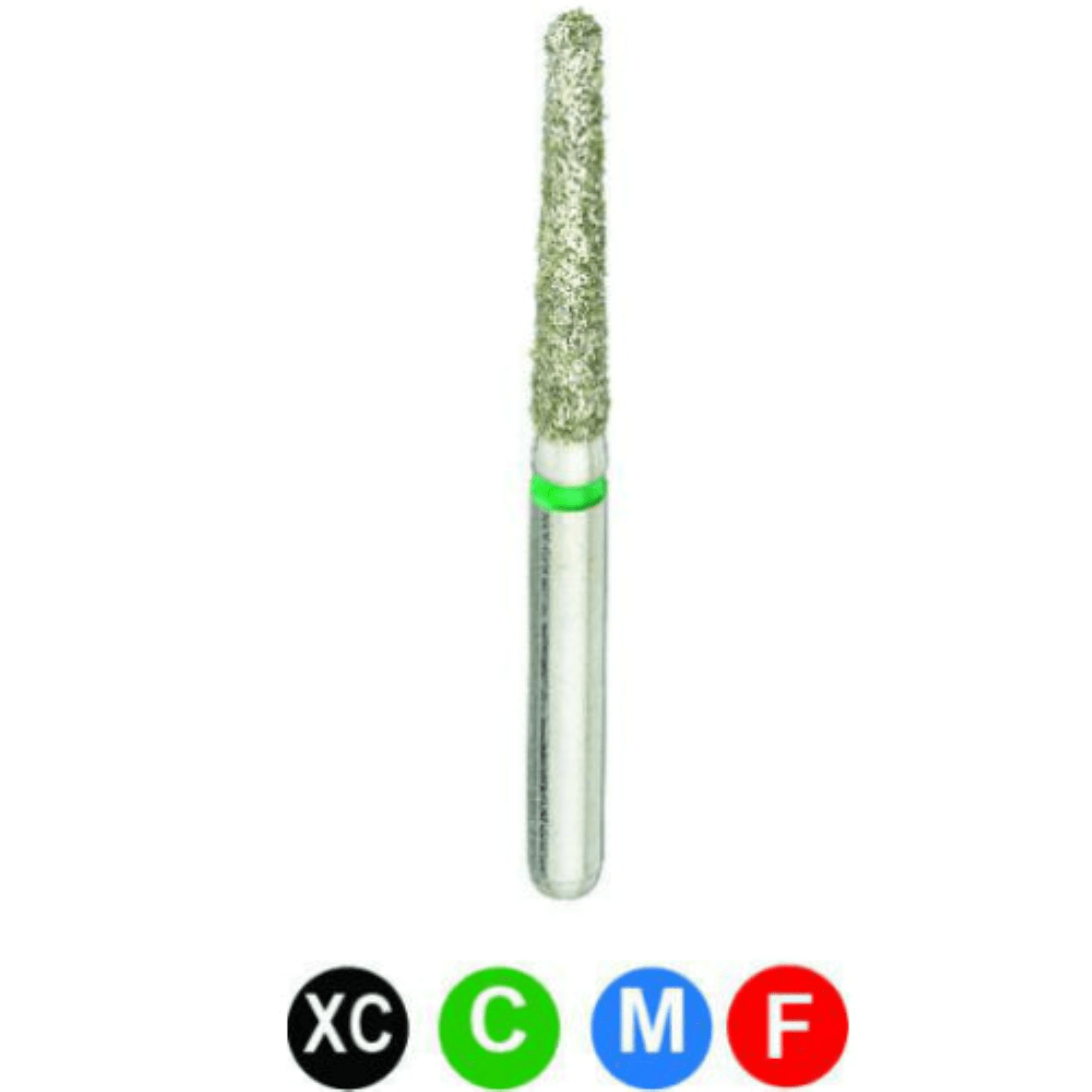 CrossTech Diamond Burs, FG, Round End Taper, Super Coarse, Purple, 1.6 mm, 850-016SC, 5/Pk, CC4MXC - Diamond Burs, FG, Round End Taper, Super Coarse, Purple, 1.6 mm, 850-016SC, 5/Pk, CC4MXC - Image 1