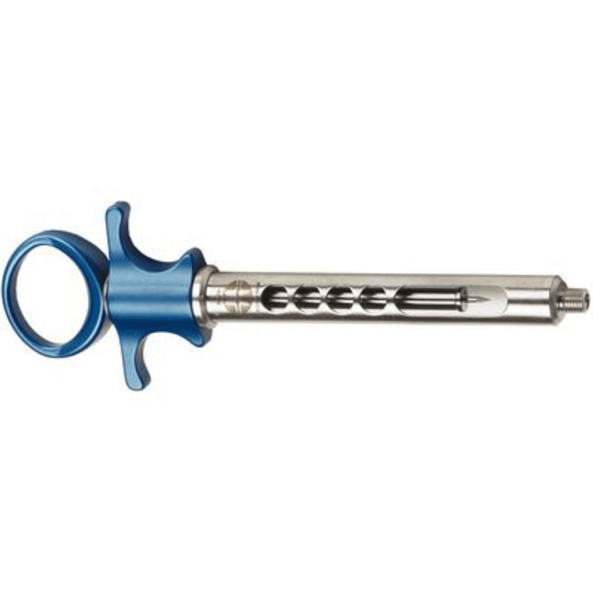 Septodont Blue Aspirating Syringe with Ring, Standard Plunger - Septodont Blue Aspirating Sryinge W/Ring - Image 1
