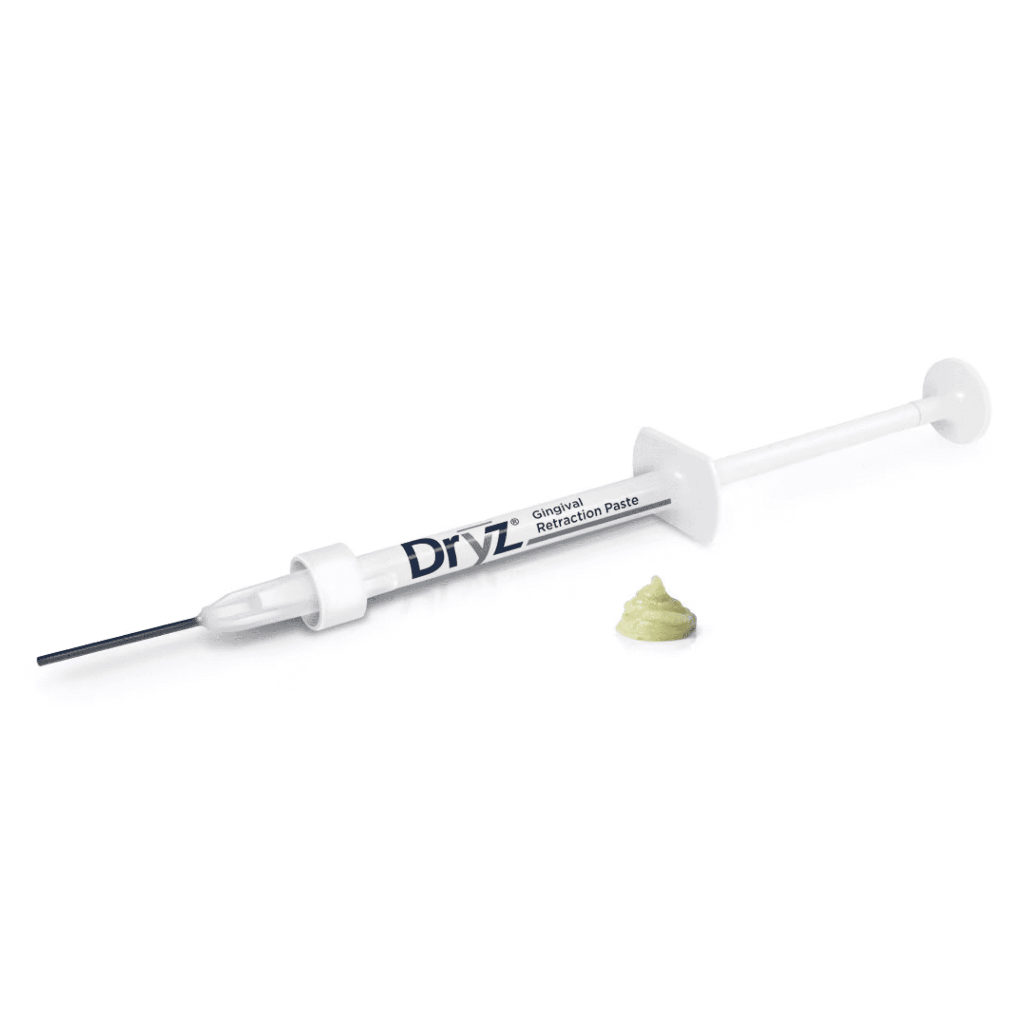 Parkell Dryz Hemostatic Retraction Paste, 0.5ml Syringes, 25/Box (Value Kit with 55 Applicator Tips) - Dryz Hemostatic Retraction Paste 0.5ml Syringes 25/Box - Image 1