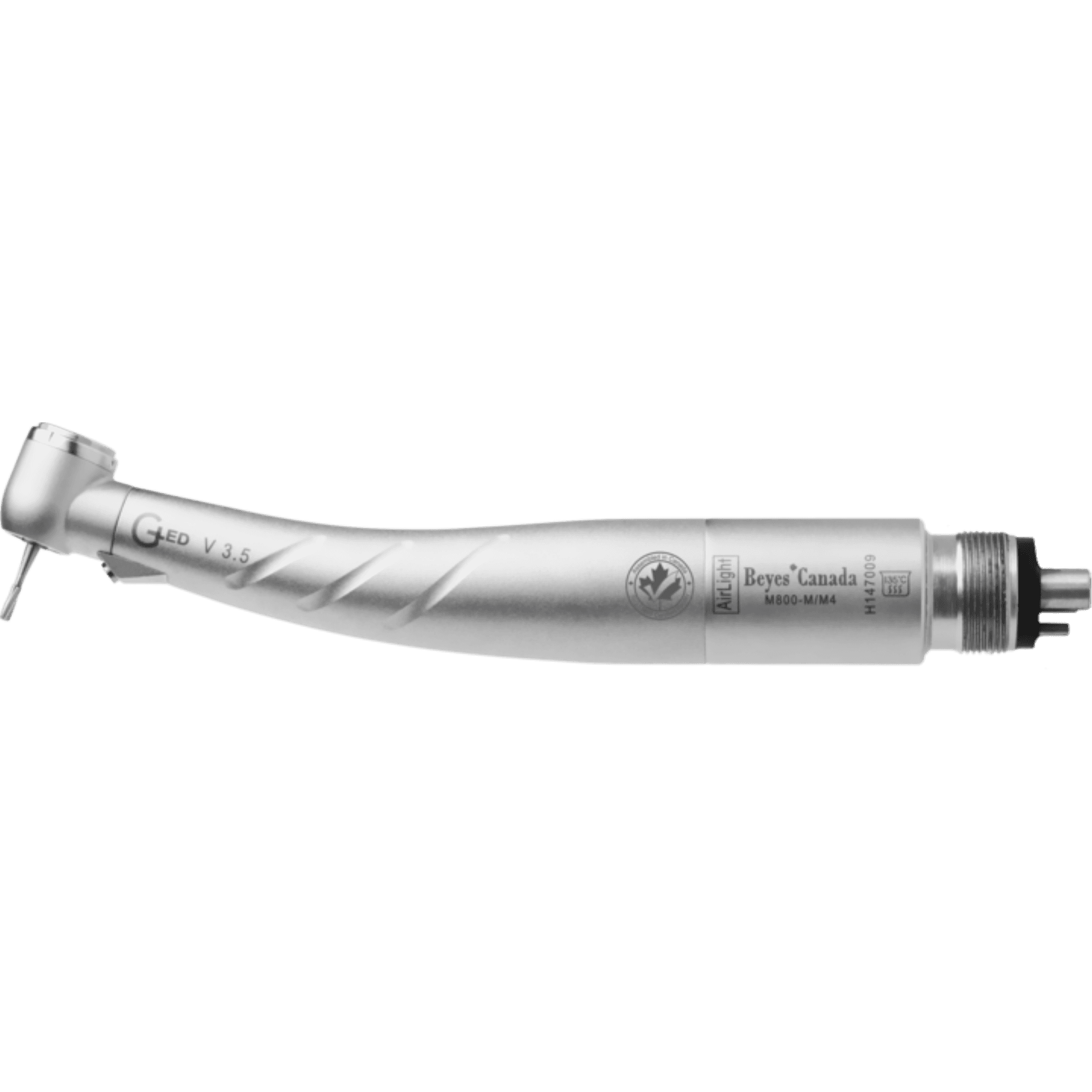 Beyes Airlight M800 Smart Fiber Optic Highspeed Handpiece, 4-Hole, Triple Spray, Direct-LED, 1/Pk, HP3008 - Airlight, M800 Smart, 4-Hole, Triple Spray, Direct-LED, 1/Pk, HP3008 - Image 1