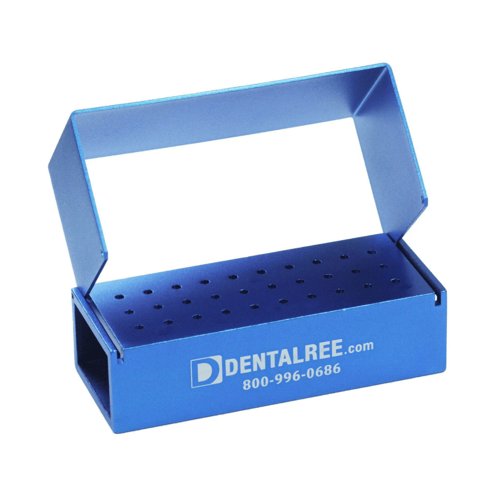 Dental Ree Metal Bur Block, HP, 30-Hole, Purple, 1/Pk, BK-700-P - Metal Bur Block, HP, 30-Hole, Purple, 1/Pk, BK-700-P - Image 1