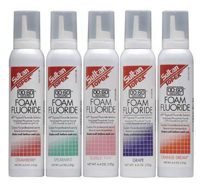 Topex APF Foam Fluoride, Strawberry, 4.4 oz - Topex APF Foam Fluoride Strbry 4.4Oz/Ea - Image 1