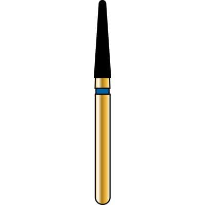 Alpen Multilayer Diamond Burs, FG, Tapered Round End, #856, 1.8 mm, Super Coarse, Black, 5/Pk, 60032305 - Alpen Multilayer Diamond Burs, FG, Tapered Round End, # 856, 1.8 mm, Super Coarse, Black, 5/Pk, 60032305 - Image 1