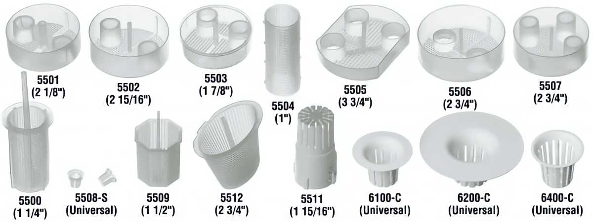 Pinnacle Dispos-A-Trap #5511 Disposable Cuspidor Strainer, 144/Bx - Pinncale - Dispos-A-Trap #5511 144/Bx - Image 1