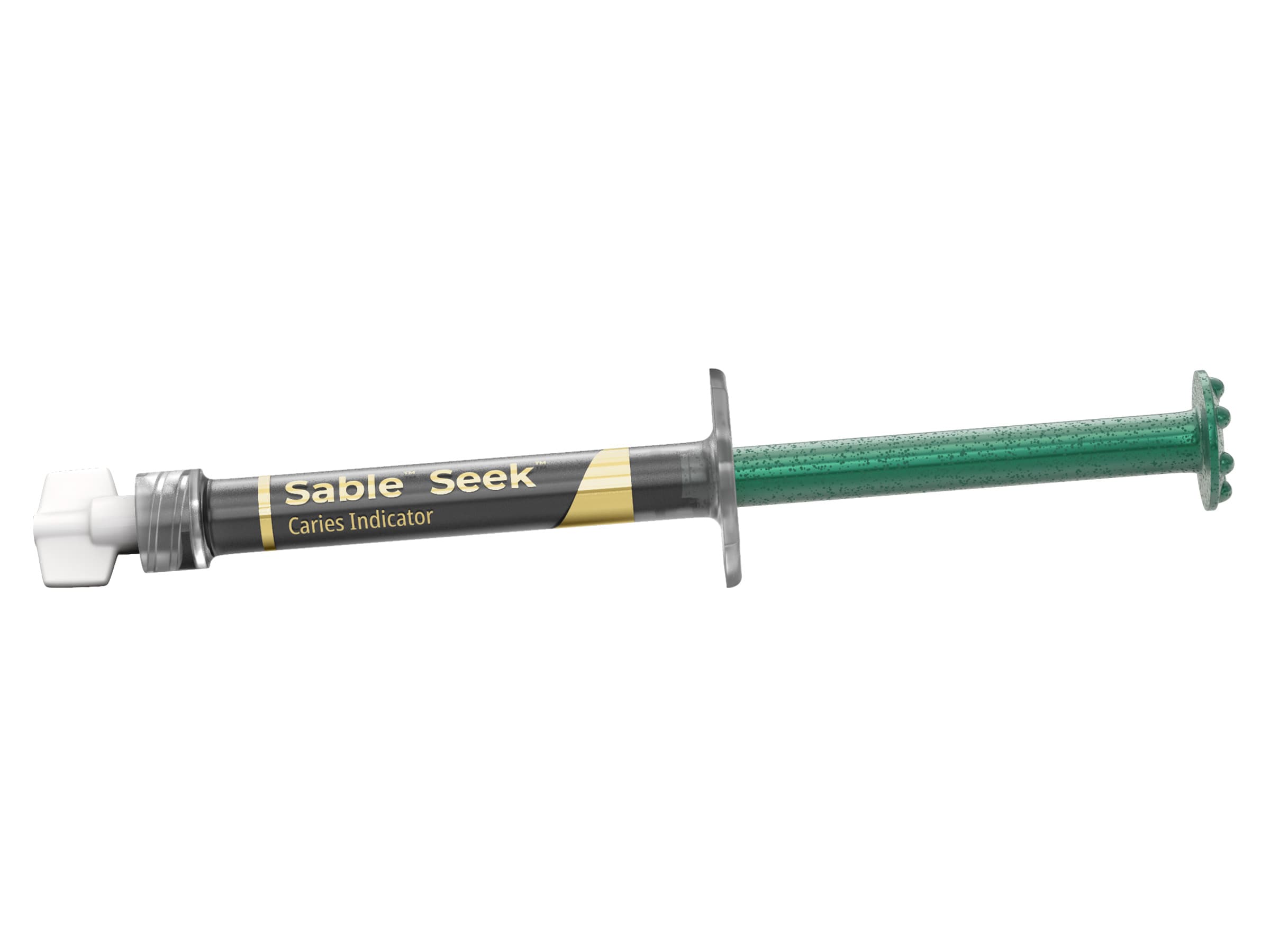 Ultradent Sable Seek Caries Indicator, Green, 20 x 1.2 ml Syringes (Econo Refill) - Sable Seek - Image 1