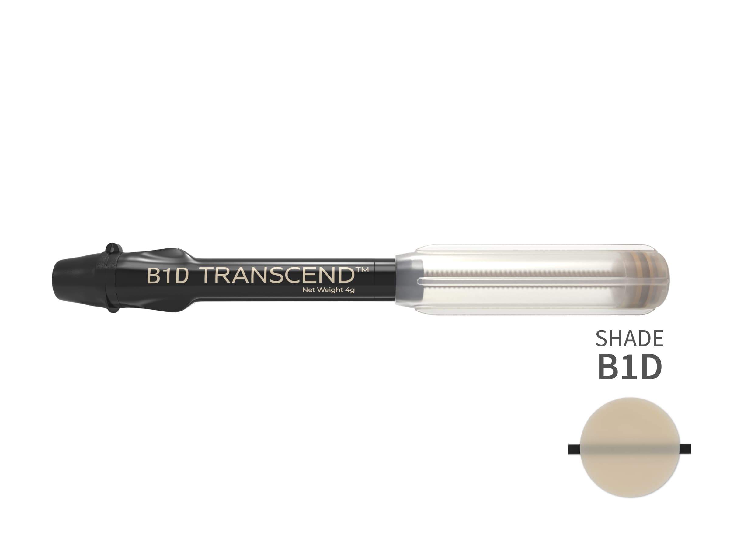 Ultradent Transcend Paste Type Composite, 4 g Syringe, 1 pk - Transcend - Image 1