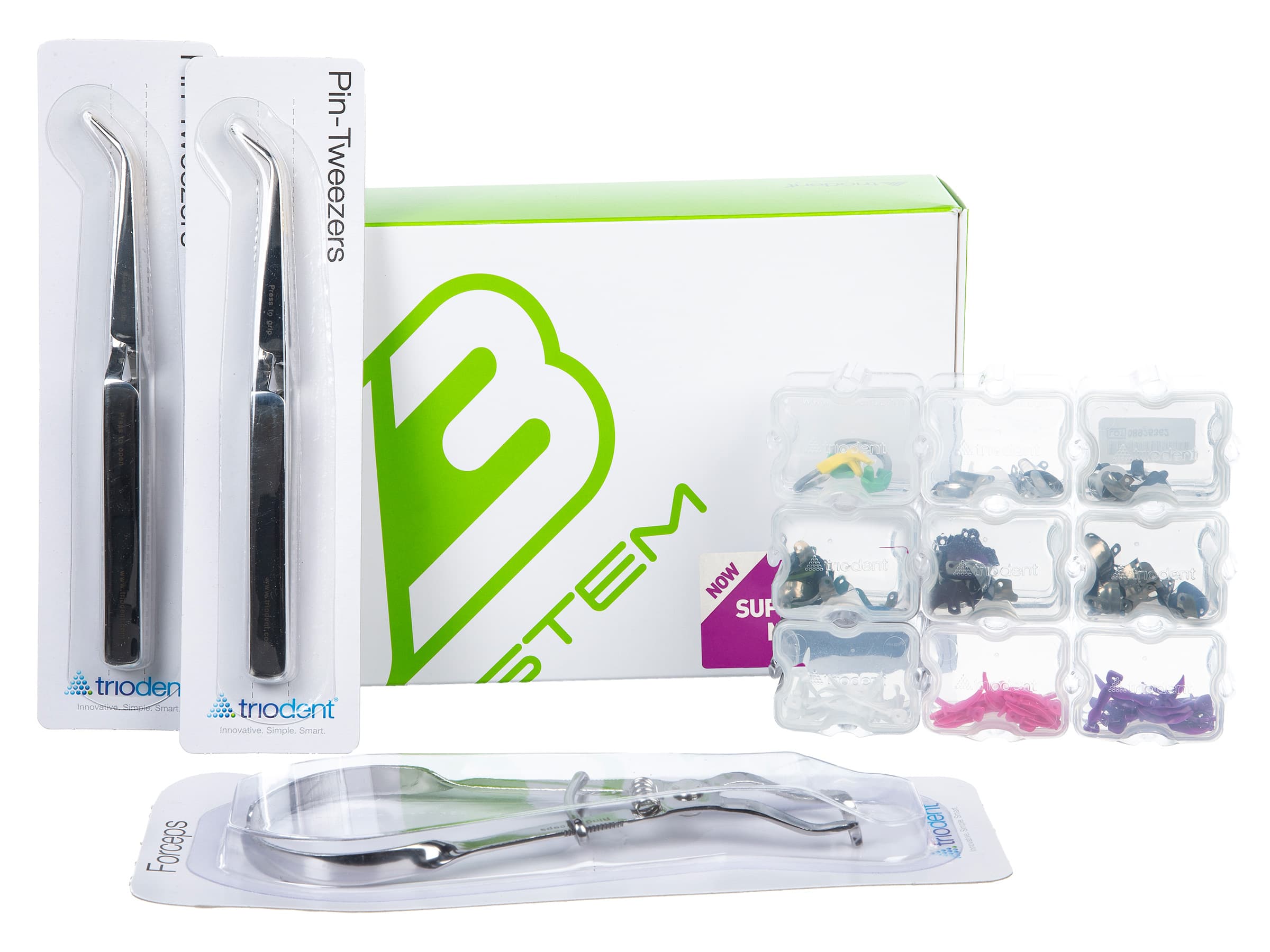 V3 SuperCurve Kit (Ultradent) - Complete Matrix System with Rings, Matrices, Wedges, and Instruments - V3 SuperCurve Kit - Image 1