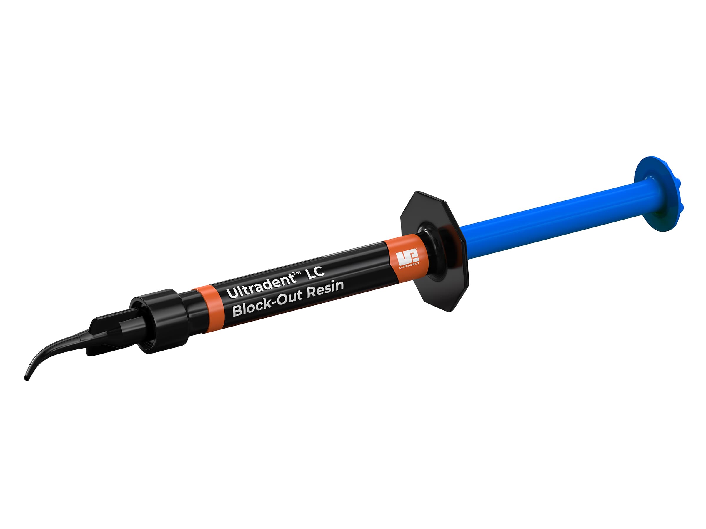 Ultradent LC Block-Out Resin, Light-Cure Block-Out Resin Syringes, 20 x 1.2 mL with Black Mini Tips - Ultradent LC Block-Out Resin - Image 1
