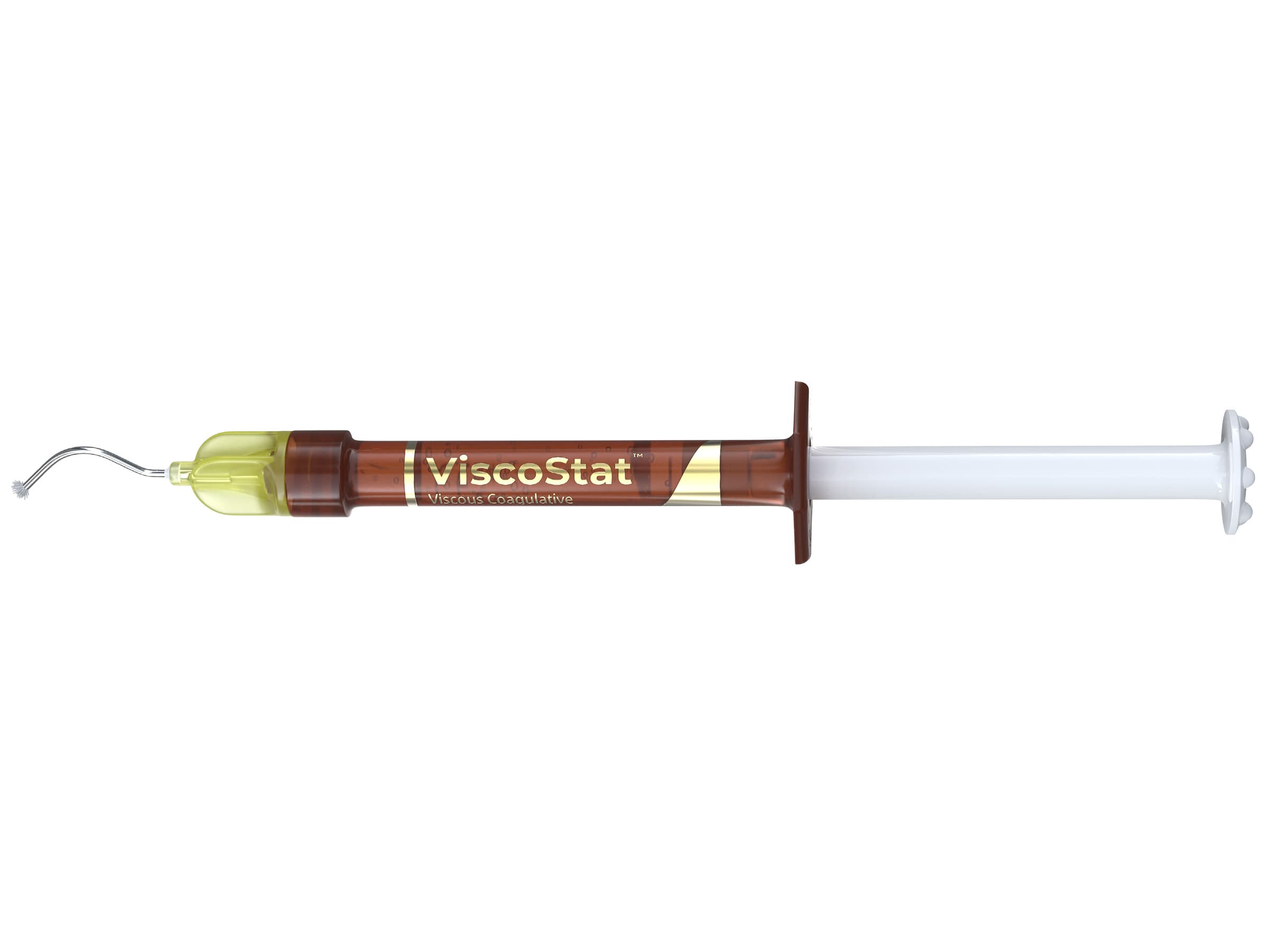 Ultradent ViscoStat Hemostatic Agent Kit, 20% Ferric Sulfate, 4 x 1.2 ml Syringes with 20 Metal Dento-Infusor Tips - ViscoStat - Image 1