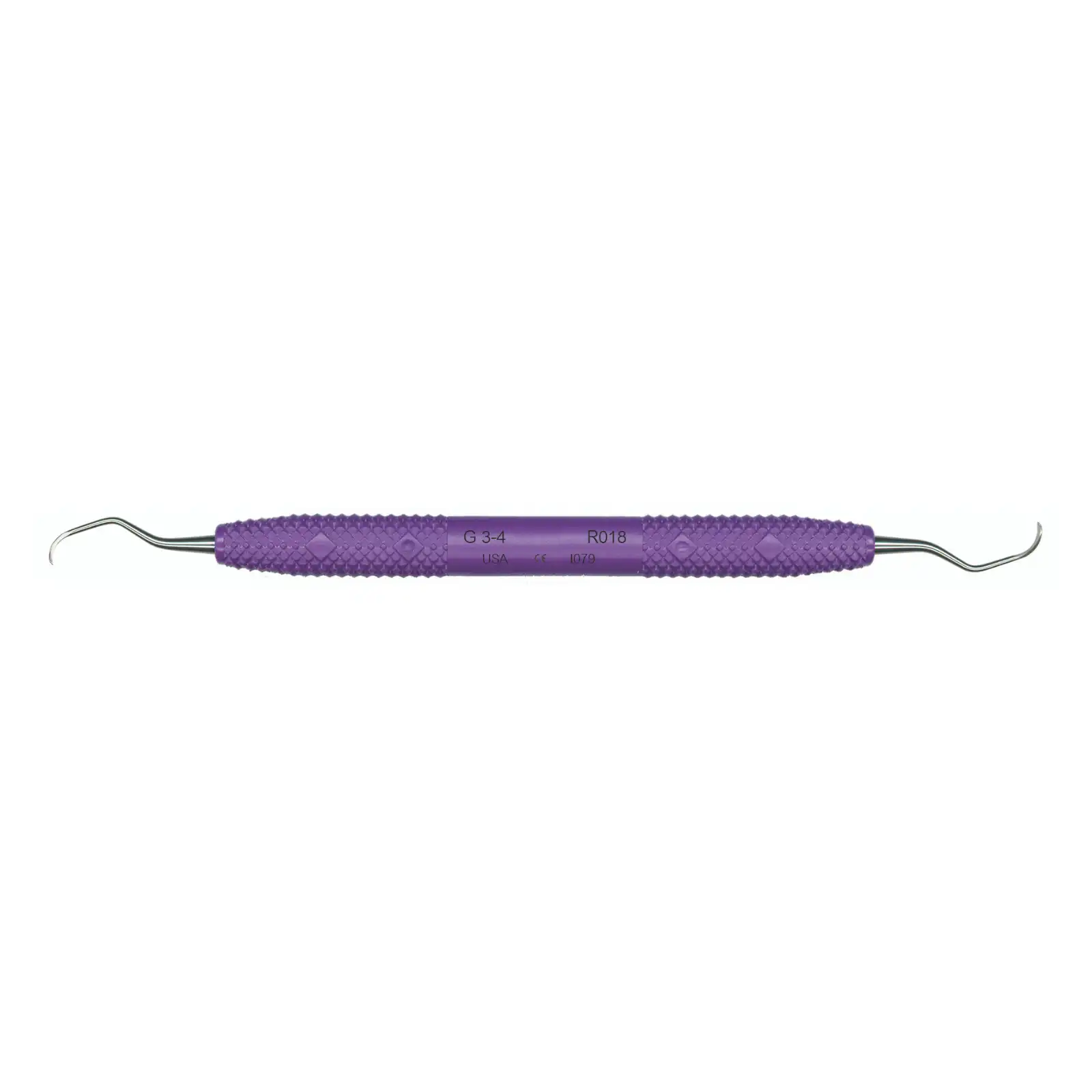 PDT Cruise Line Gracey Curette 3/4, Purple, R018 - Cruise Line Gracey DE Purple 3/4, R018 - Image 1